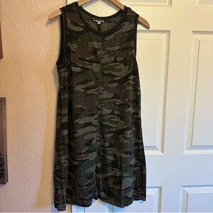 5 for $40. Bundle & Save! Camo print shift dress with pockets